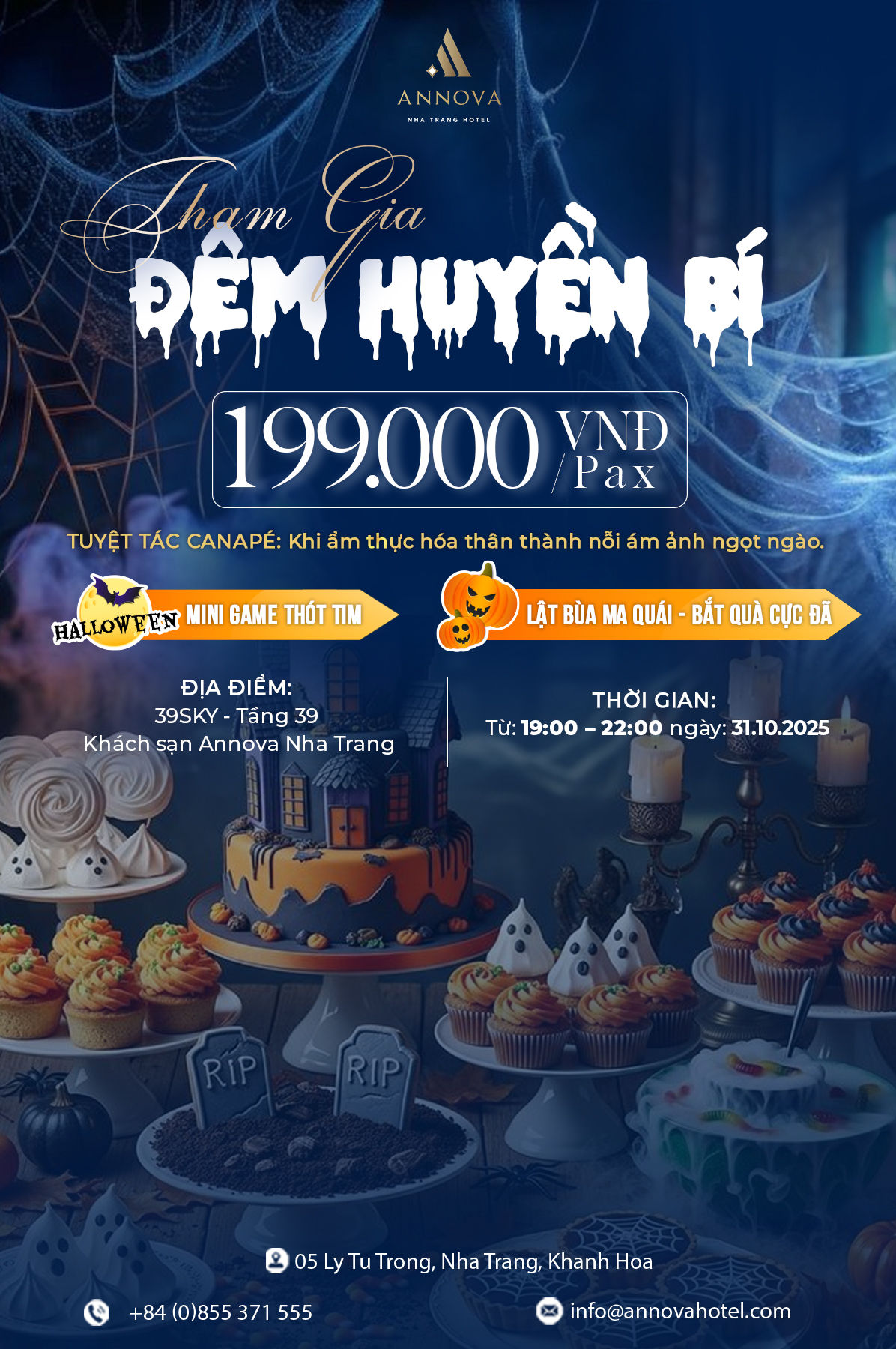 Chương trình Halloween 31/10/2025